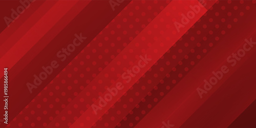 Modern abstract gradient dark red banner background