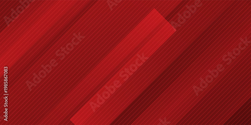 Modern abstract gradient dark red banner background