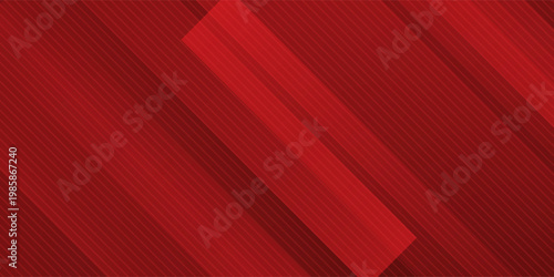 Modern abstract gradient dark red banner background