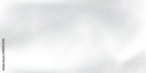 Creative soft halftone gradient blends white with subtle gray tones, experimental dot layering and textured gradient effect, graphic illustration