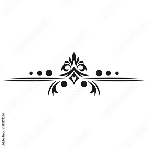 Vintage Decorative Border Icon Design