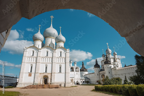 Photos Russia, Rostov the Great, September 7, 2025;Rostov Kremlin Historic church with