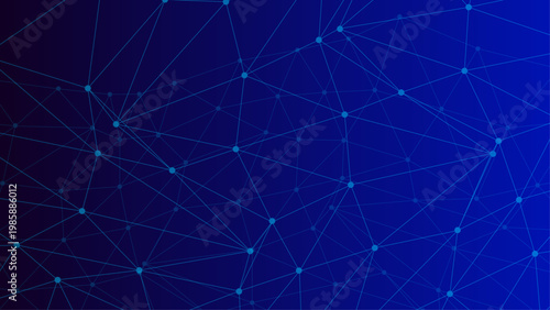 青 グラデーション ネットワーク 接続 抽象 テクノロジー 背景 デザイン