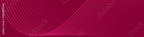 Modern magenta abstract background with flowing lines, elegant wave design for presentation and web
