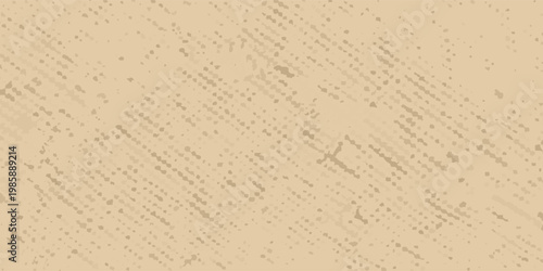 Beige and brown carton texture with papyrus effect. Abstract rough surface background with vintage paper look. Realistic vector illustration for eco design, wrapping, poster or label