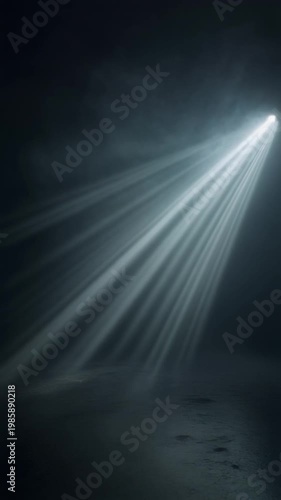 cinematic shot of light and shadow patterns moving slowly across textured concrete wall