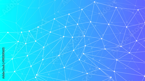 水色 グラデーション ネットワーク 接続 抽象 テクノロジー 背景 デザイン