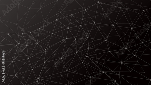 黒 グラデーション ネットワーク 接続 抽象 テクノロジー 背景 デザイン