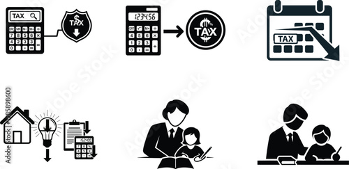 Tax preparation and financial planning for families
