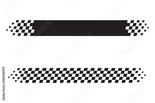 racing stripes for car tuning pack, vector stickers for covering car bodies isolated on white background for automotive branding and professional design projects