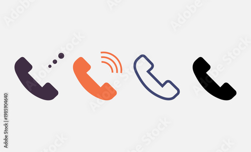 Incoming Call Notification Phone Icons