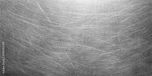 Slika na platnu A dark gray brushed metal texture background with a scratched vintage grunge pat