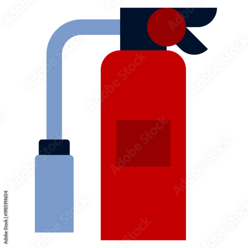 Fire Extinguisher icon, Flat design style vector illustration