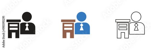 Business to Consumer  or B2C Ecommerce Icons Set Business Concepts. Business retail concepts for web and apps. Marketing, Direct Sales, Ecommerce, Professional Vector. 
