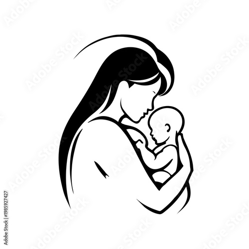 mother with baby