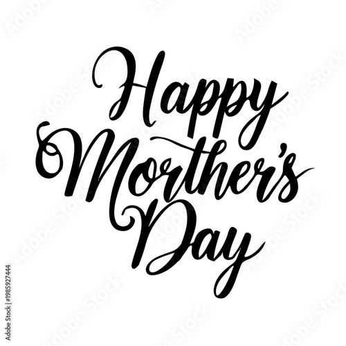 Happy Mothers Day  text