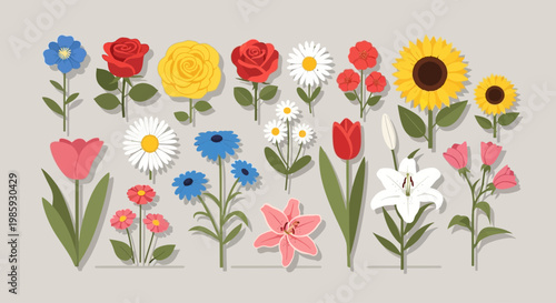 Vibrant flowers gathered for Confederate Memorial Day celebration outdoors