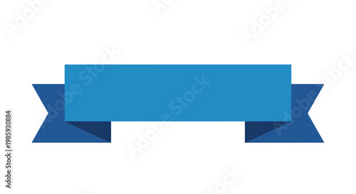 A blue ribbon banner on a white background for Confederate Memorial Day