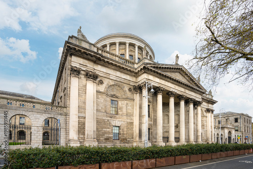 Four Courts, the courthouse in Dublin, Ireland