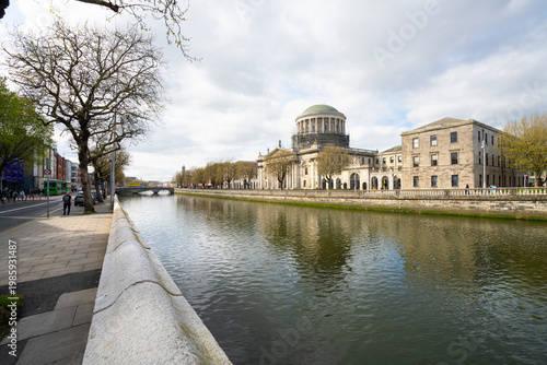Four Courts, the courthouse in Dublin, Ireland