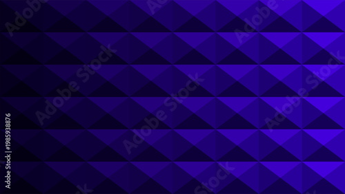 Abstract Crystalline Indigo Prism Gradient Geometric Seamless Vector Background