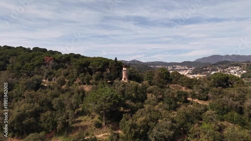 Faro de Can Jalpi en Arenys de Munt, Barcelona