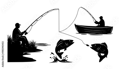 Romantic love silhouettes vector collection of couples in various intimate poses