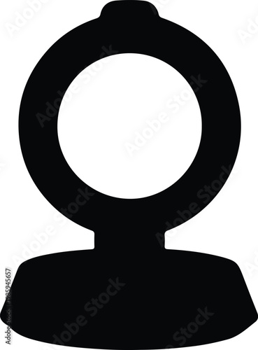 Silhouette vintage deep sea diving helmet icon symbol vector design