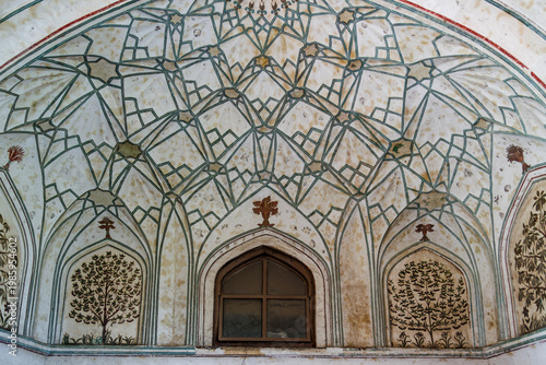 Exterior of the Naubat Khana (Drum house), Red Fort, New Delhi, India, Asia