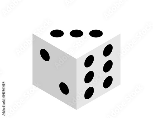 シンプルなサイロコのイラスト