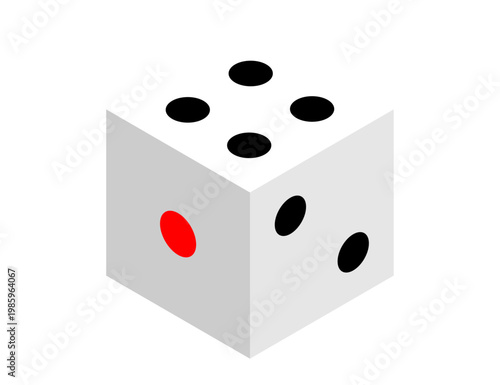 シンプルなサイロコのイラスト