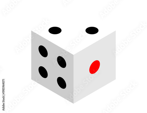 シンプルなサイロコのイラスト