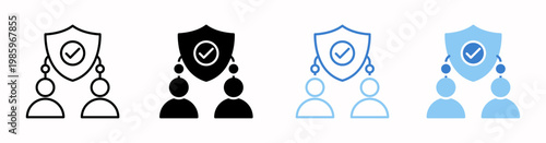 Beneficiary Vector Illustration In Multistyle