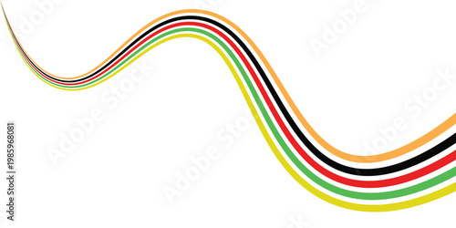 Abstract geometric colorful background with wave and basic shape. Background for international sport tournament in Paris France football basketball