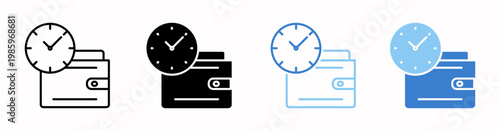 Payment Day Vector Illustration In Multistyle