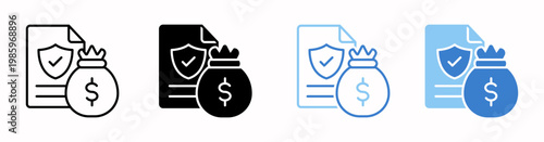 Claim Vector Illustration In Multistyle