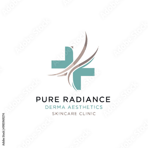 Pure Radiance Derma Aesthetics Skincare Clinic Logo.
