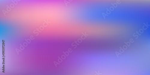 Abstract Holographic Grain Gradient Background with Retro Pastel Neon Texture