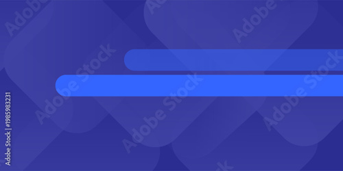 Abstract blue banner template for business conference or seminar, with modern geometric background and event date layout, perfect for corporate events, webinars and promotions