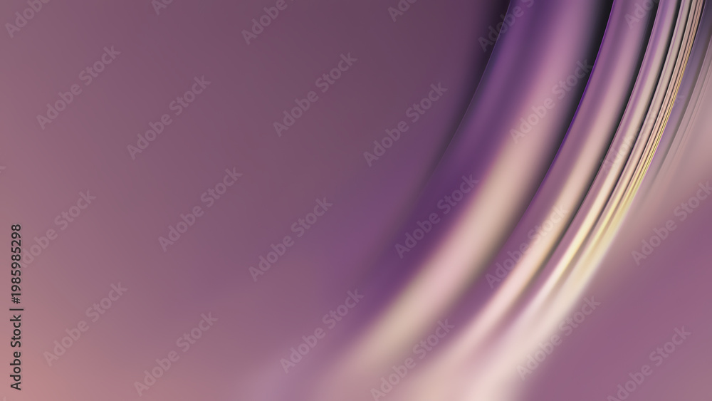 Obraz premium Purple Waves Create a Serene Mood