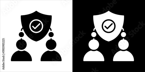 Beneficiary Icon Sheet Black And White