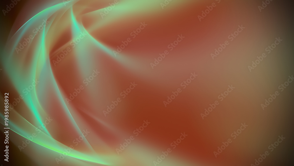 Fototapeta premium Colorful Waves Form a Mesmerizing Scene