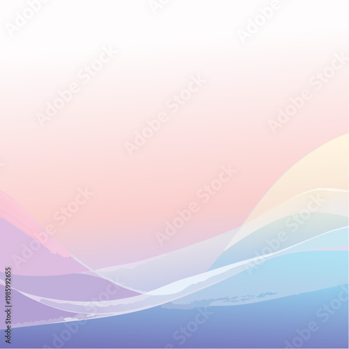 Ein abstrakter Hintergrund mit sanftem Pastell-Farbverlauf,