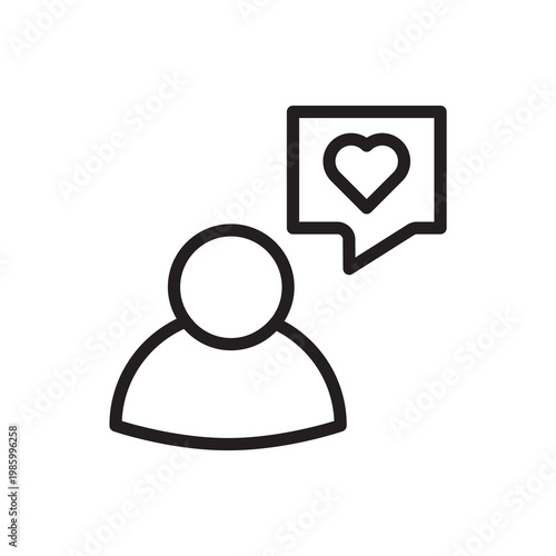 Customer Care and Personalized Service Outline Icon
