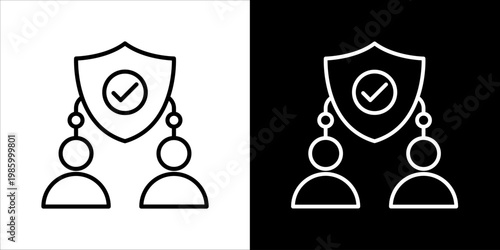 Beneficiary Icon Sheet Black And White