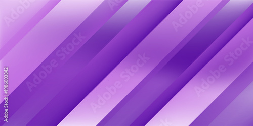 Diagonal stripes of purple hues in a modern graphic design, viewed from a straight-on perspective.vector background.