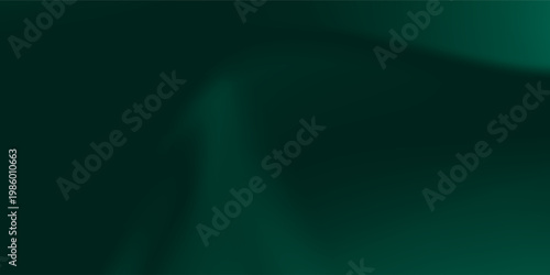 Dark green studio space. Abstract Limbo background. 3D background for product presentation. Minimalist wall view.Modern illustration project pop art
