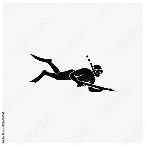 Silhouette of an athlete throwing a spear or javelin during an ancient sport.