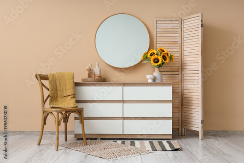 Interior of room with commo...