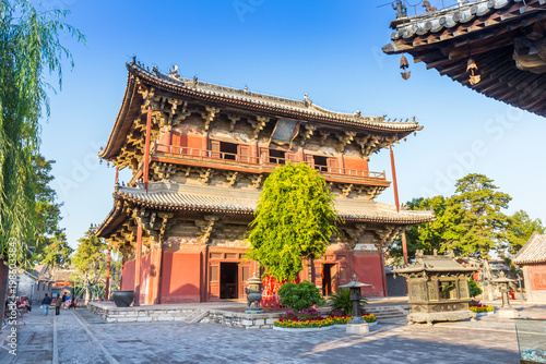 Wallpaper Mural Historic Guanyin pavilion in the Dule temple complex of Jizhou, China Torontodigital.ca